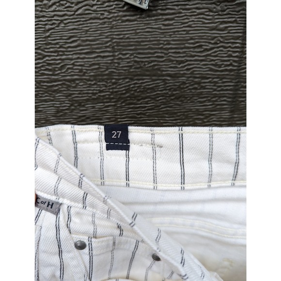 Citizens of Humanity Anthro Rocket Crop Striped High Rise Skinny Jeans - Picture 7 of 8